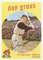 1959 Topps Baseball Cards      228     Don Gross WB